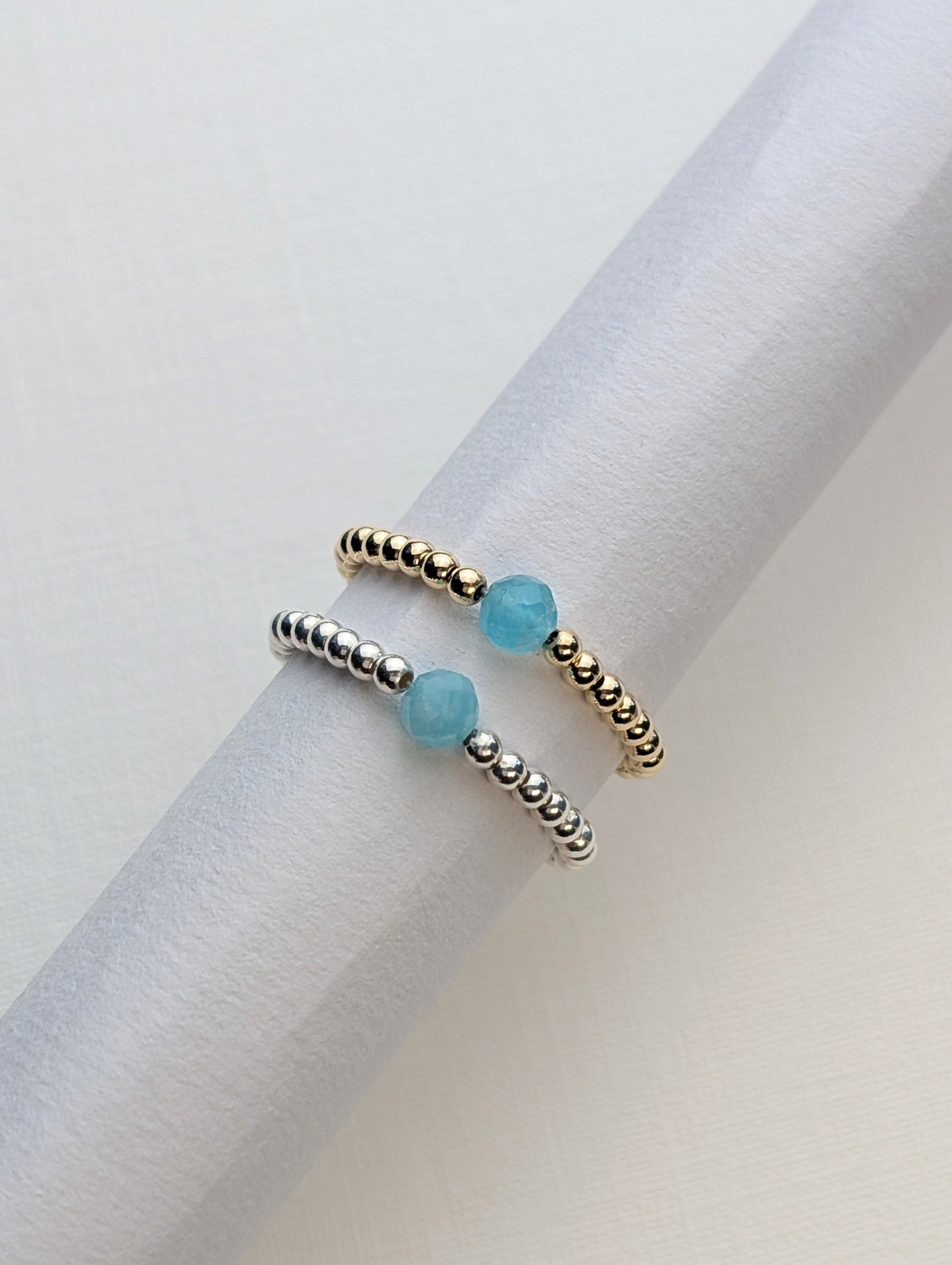 Amazonite Stacking Ring