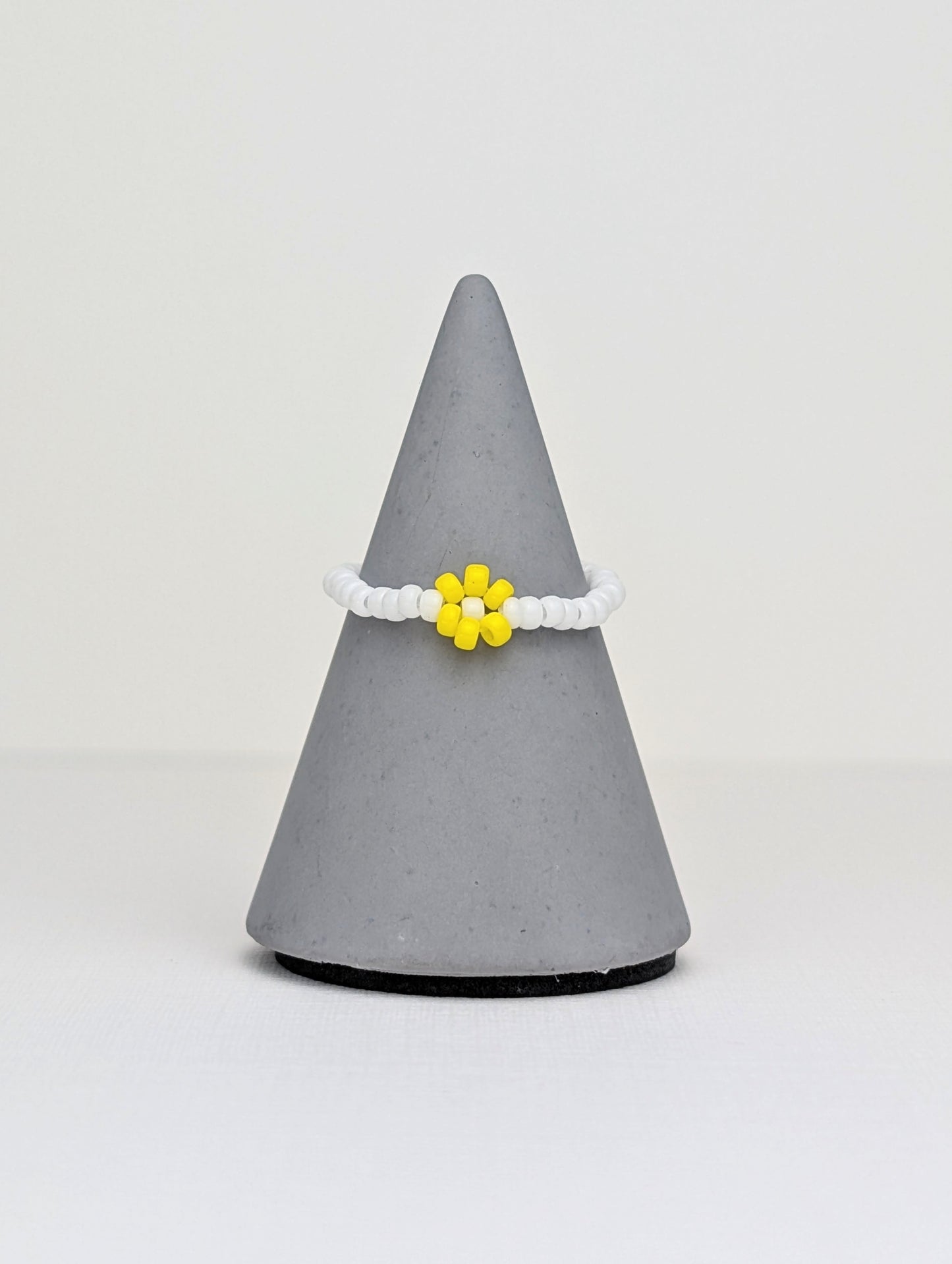 Daisy Miyuki Seed Bead Rings